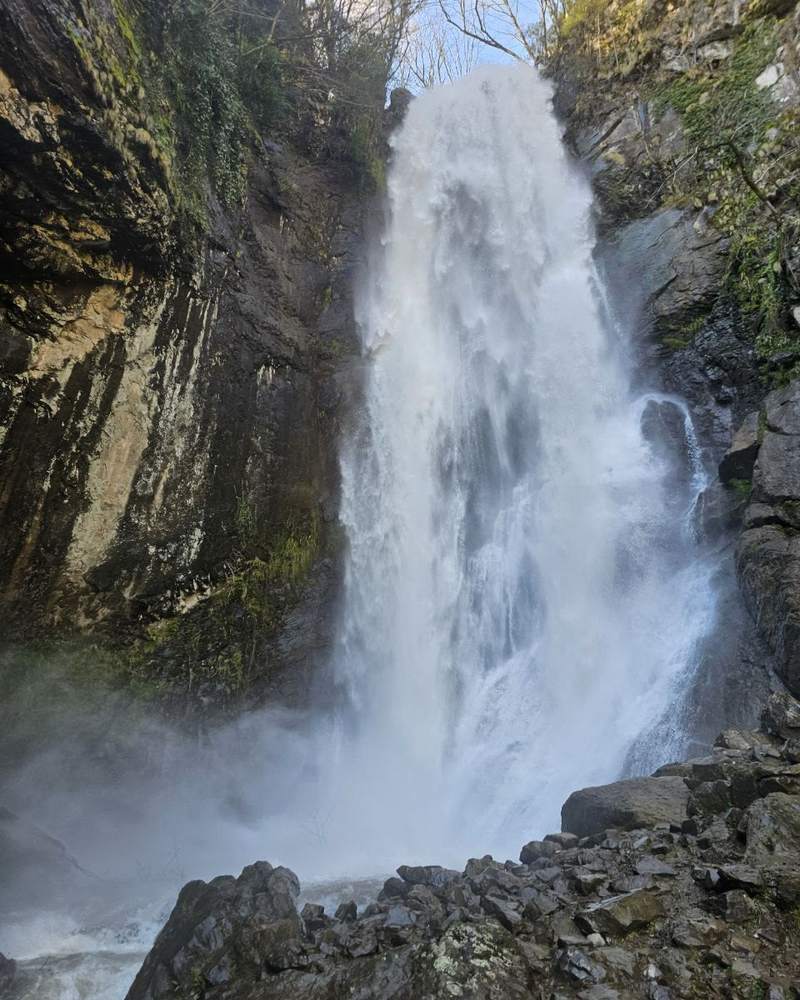 Waterfall in the Machakhela gorge